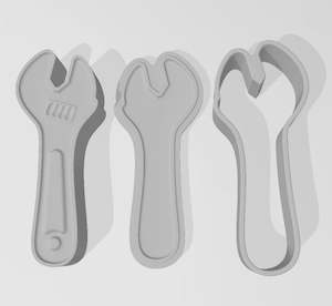 Spanner 3 Piece Mold