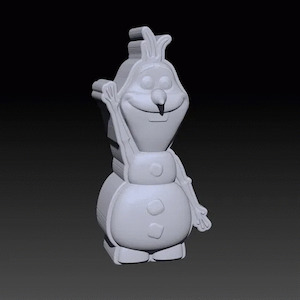 Olaf 3 Piece Mold