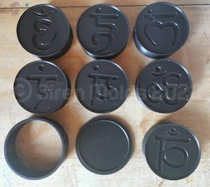 Chakra Set 3 Piece Mold