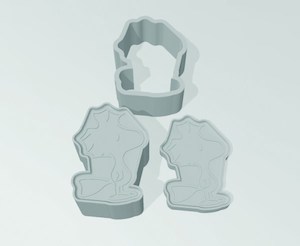 Printing: Woodstock 3 Piece Mold