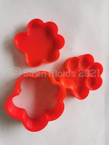 Paw Print 3 Piece Mold