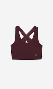 Clothing: Anine Bing | Yuna Bra - Bordeaux