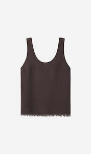 Clothing: A.Emery | The Sloane Tank - Chocolate