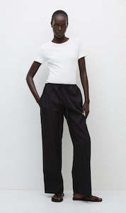 Clothing: Matteau | Drawcord Pant - Black