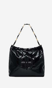 Anine Bing | Kate Shoulder Bag - High Shine Black