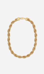 Anine Bing | Twist Rope Necklace - Gold