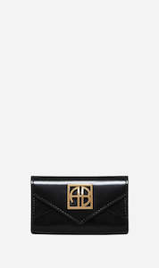 Clothing: Anine Bing | Elly Wallet - High Shine Black