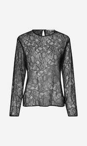 Samsoe Samsoe | Sasayla Long Sleeve Blouse - Black