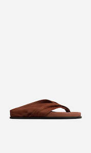 Clothing: A.Emery | The Shaw Sandal - Sienna Suede