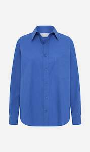 Clothing: Matteau | Relaxed Shirt - Yves Blue