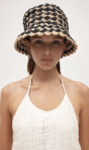 Clothing: Marle | Lola Hat - Natural/Black