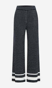 Camilla and Marc | Reef Knit Pant - Navy/Soft White