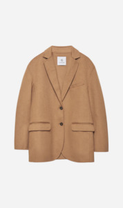 Clothing: Anine Bing | Quinn Blazer - Camel Cashmere Blend