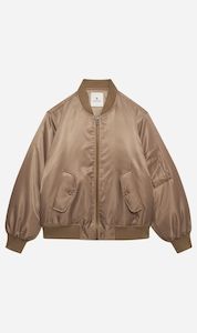 Clothing: Anine Bing | Leon Bomber - Sepia