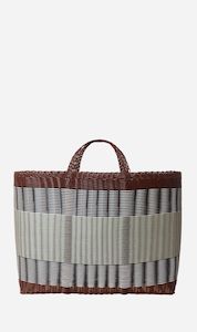 Clothing: Palorosa | XL Mercado Tote - Chocolate / Palm