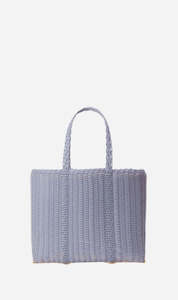 Clothing: Palorosa | Small Flat Basket - Blue Lilac