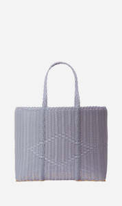 Clothing: Palorosa | Large Tote Basket - Blue Lilac