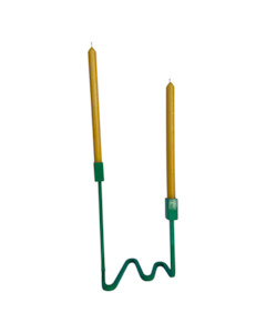 Shockwave Candelabra - Verde Green