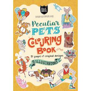 Peculiar Pets - Colouring Book