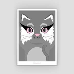 Art: A4 Cat Print