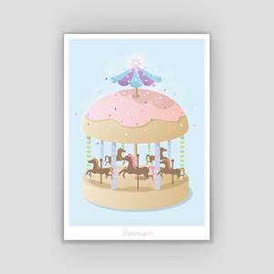 A4 Carousel Print