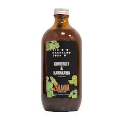 Soft drink manufacturing: Kiwifruit & Kawakawa Syrup - Limited Edition