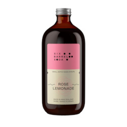 Soft drink manufacturing: Rose Lemonade Soda Syrup