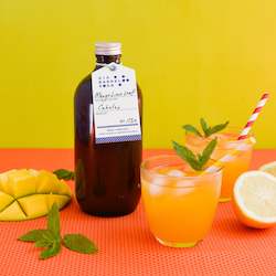 Mango Lime Leaf Soda Syrup