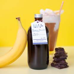 Soft drink manufacturing: Banana Chocolat Soda Syrup