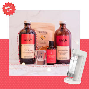 Soft drink manufacturing: Christmas Gift Bundle with Vanilla Cream Sparkler