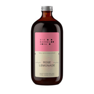 Rose Lemonade Soda Syrup