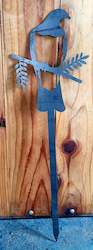 Creative art: Kereru Garden Stake