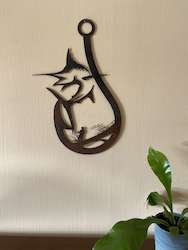 Creative art: Marlin fishing