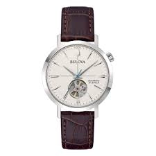 Jewellery: Bulova Mechanical Gents Watch 96A318