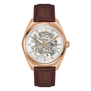 Jewellery: Bulova Mechanical Gents Watch 97A175