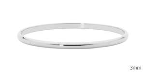 Ellani Steel Bangle SB206S-68