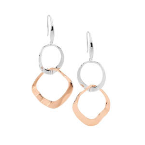 Jewellery: Ellani Steel Earing SE252S-R