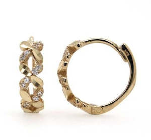 9ct Huggie Earing EP042Y9CZ