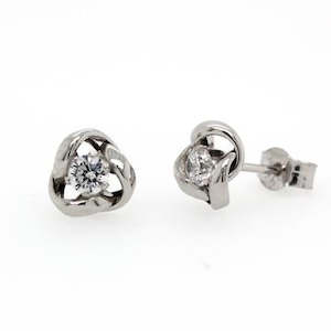 9ct Stud Earing CAB39W9CZ