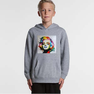 Kids Hoodies: Marilyn Art