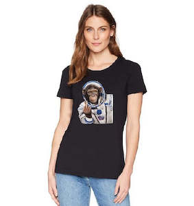 Humorous Tees: Space Monkey