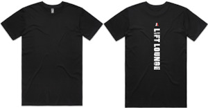 Lift Lounge: Black T-Shirt