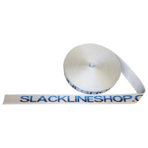 Slackline webbing custom length in 50 mm with medium flex