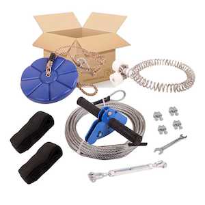 Kids - Slackline: Home Zipline Kit - 30 Meters - Slackline NZ