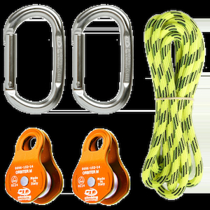 Slackline Multiplier Set - Double Pulley - Slackline NZ