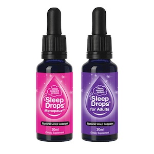 SleepDrops Menopauzzz and SleepDrops for Adults 30ml