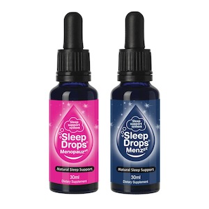 Health food wholesaling: SleepDrops Menzzz and SleepDrops Menopauzzz