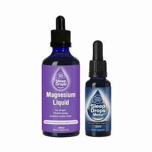 SleepDrops Menzzz and Magnesium Liquid