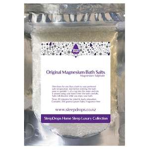 Health food wholesaling: Original Magnesium Bath Salts 200g