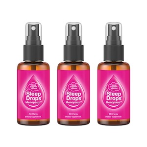 SleepDrops Menopauzzz 25ml Spray x 3